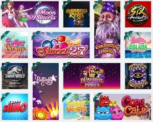 Casinospel på svenska casinosidor på nätet